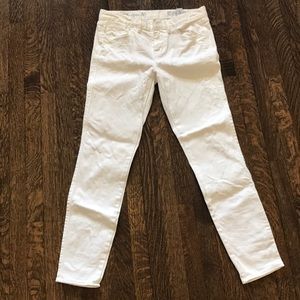 Madewell white jeans